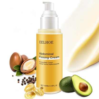 B Flat Belly Firming Cream, Cellulite Belly Cream, Skin Tightening Creams for Cellulite for Stomach Mark & Thighs & Butt, Moisturizing Lifting Body Lotion for Women and Men - 3.38 Fl OzF