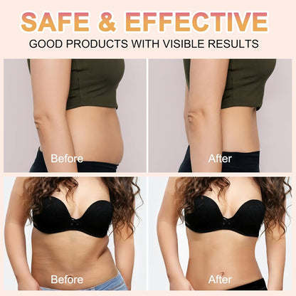 B Flat Belly Firming Cream - Body Cream Skin Tightening for Stomach Thighs & Butt, Firming and Moisturizing Body Tightening Cream