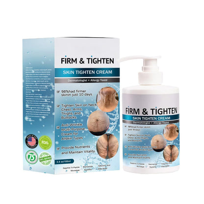 Firm Tighten Skin Tighten Cream, Collagen Cream Skin Care Body Lotion, Anti-Wrinkle Multi-Purpose Cream, Restore Skin Elasticity, for All Skin Types 3.4oz